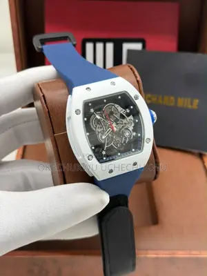 Richard Mile Tonneau-Shaped Skeletonized Wristwatch  