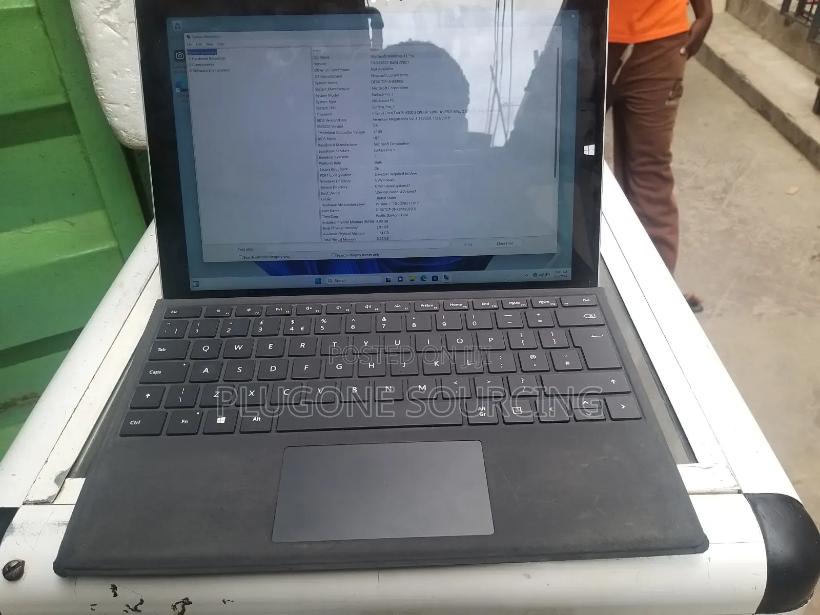 Laptop Microsoft Surface Pro 3 4GB Intel Core i5 SSD 128GB