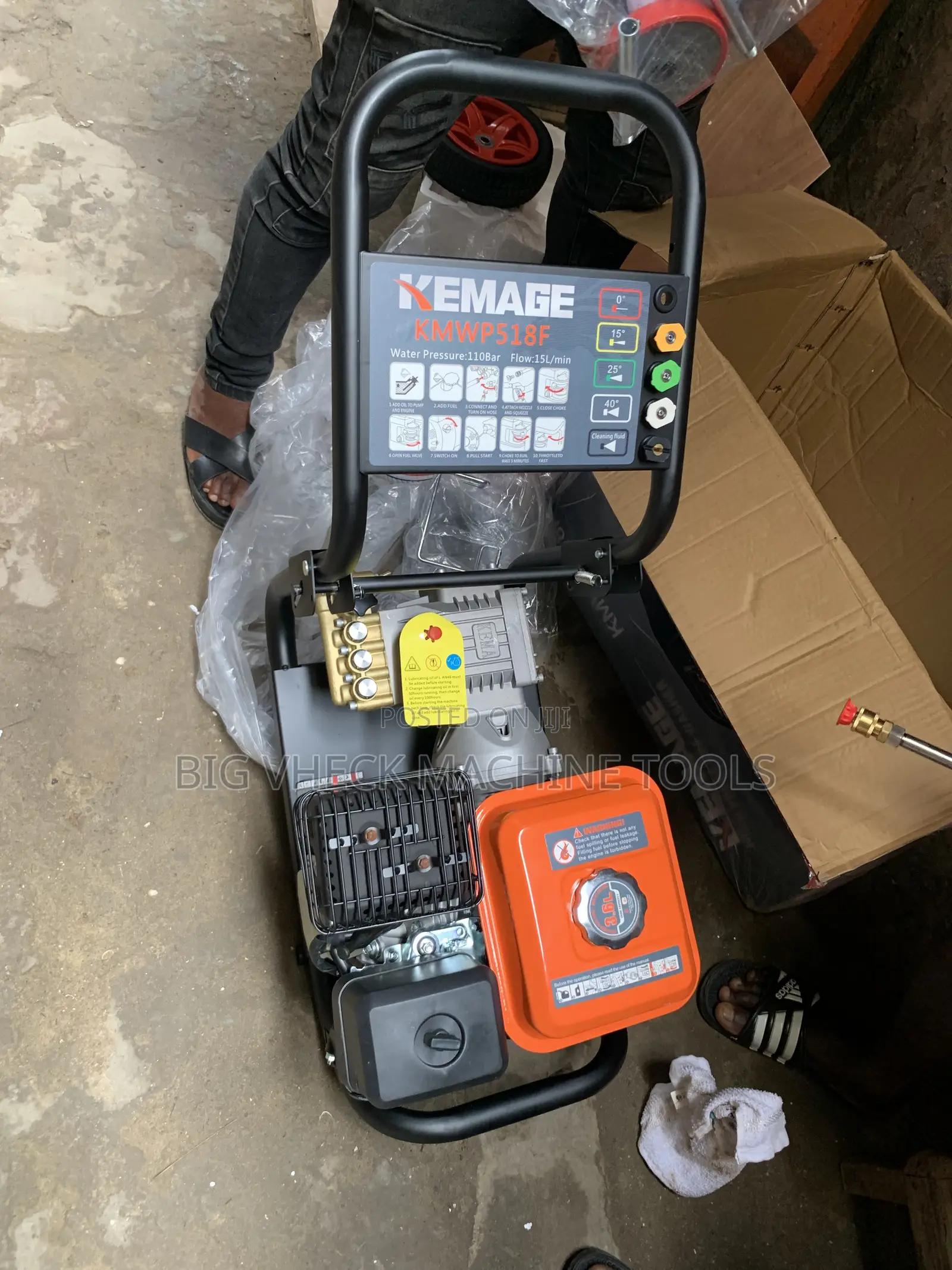 Kemage 7Hp High Pressure Washer