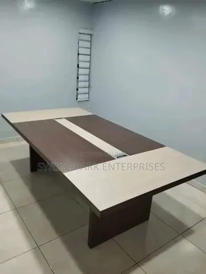 10 Seater Executive Conference Table Two-Tone Boardroom Meeting Table