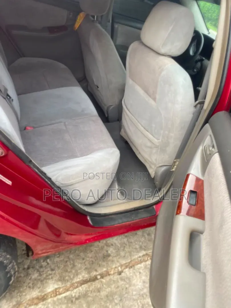 Toyota Corolla 2005 Red