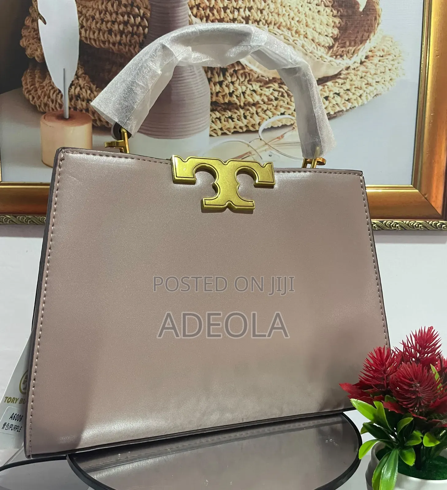 Classy Tory Burch Brooch Bag