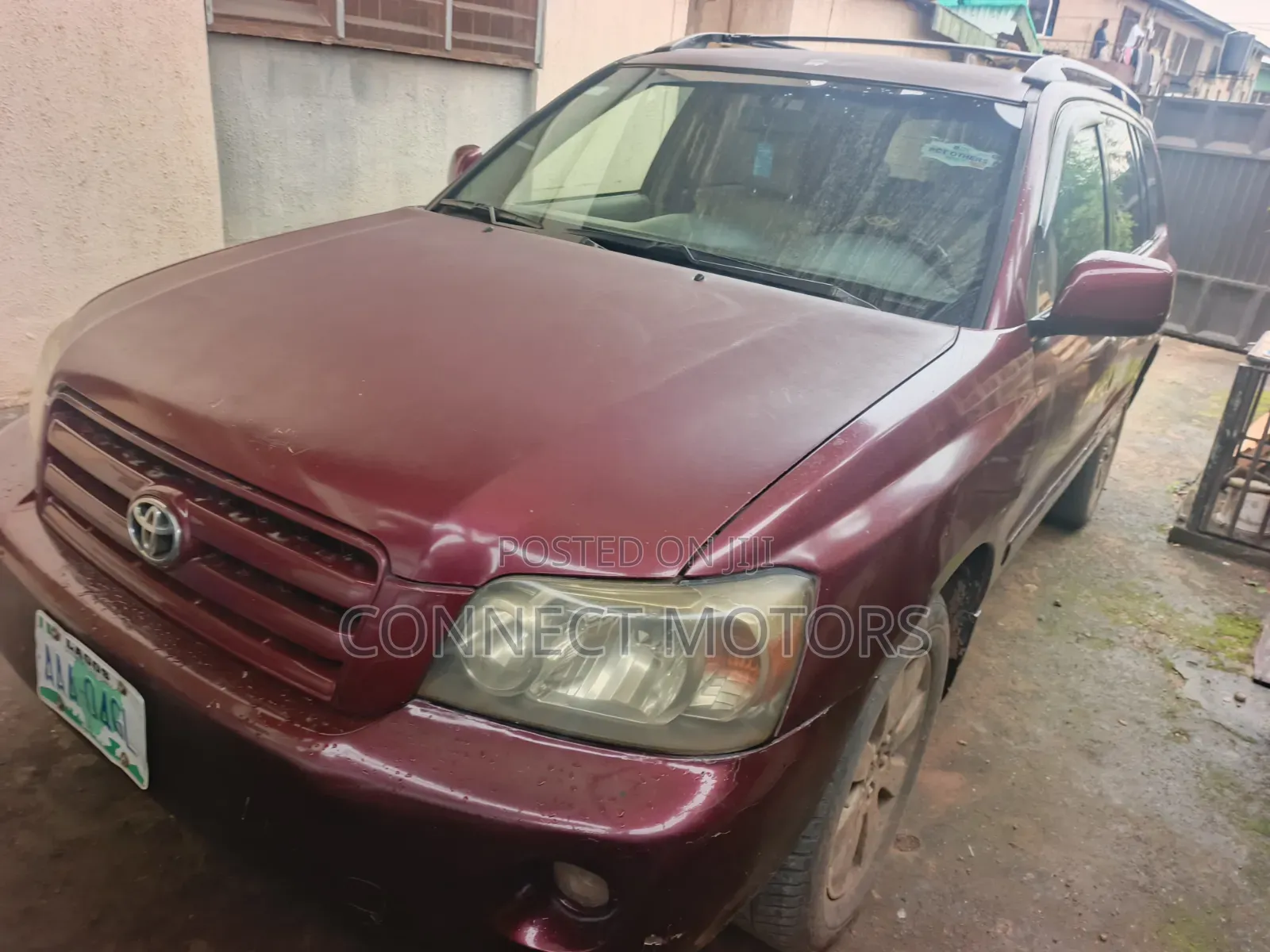 Toyota Highlander 2006 Burgundy