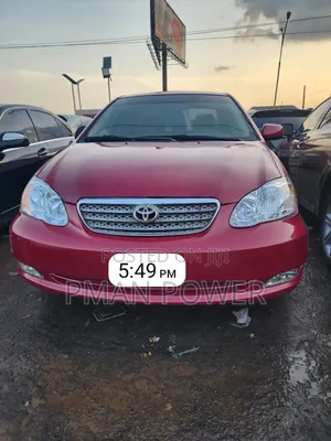 Toyota Corolla 2006 Red