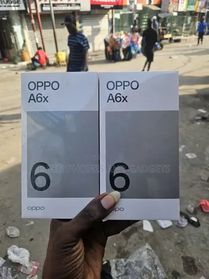 New Oppo A6x 256 GB Blue
