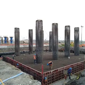Reinforced CFA Pile Installation