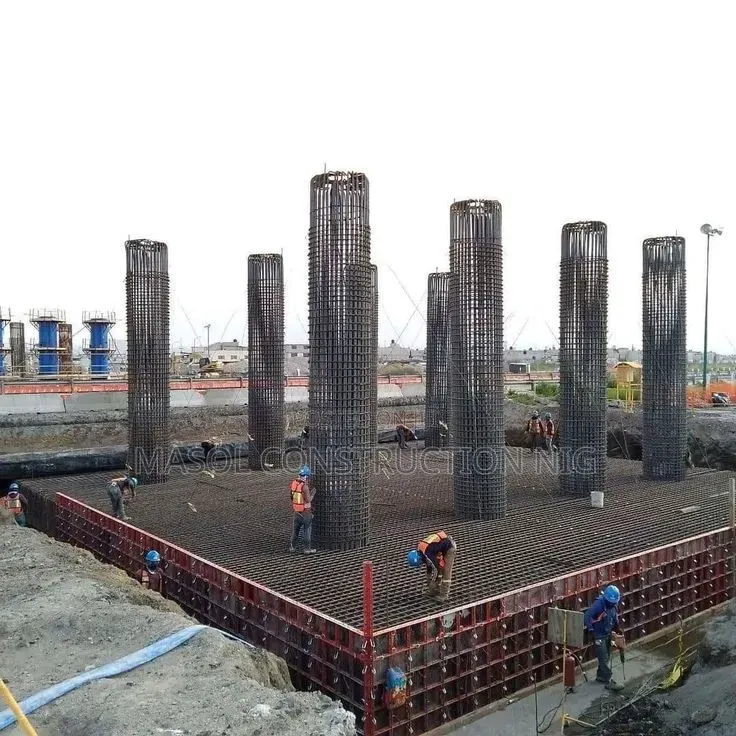 Reinforced CFA Pile Installation