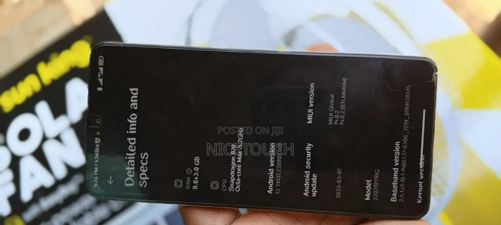 Xiaomi Poco F4 256 GB Silver