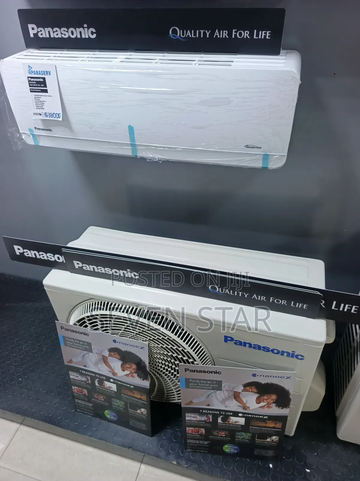 Panasonic 1hp Inverter Split Air Conditioner