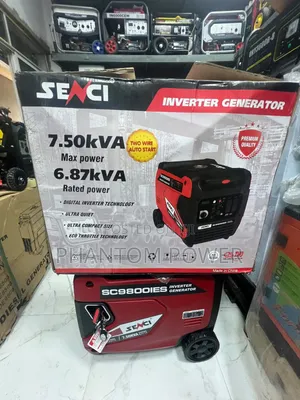 High Quality Senci SC9800IES 7.5kva Inverter Remote Start Generator