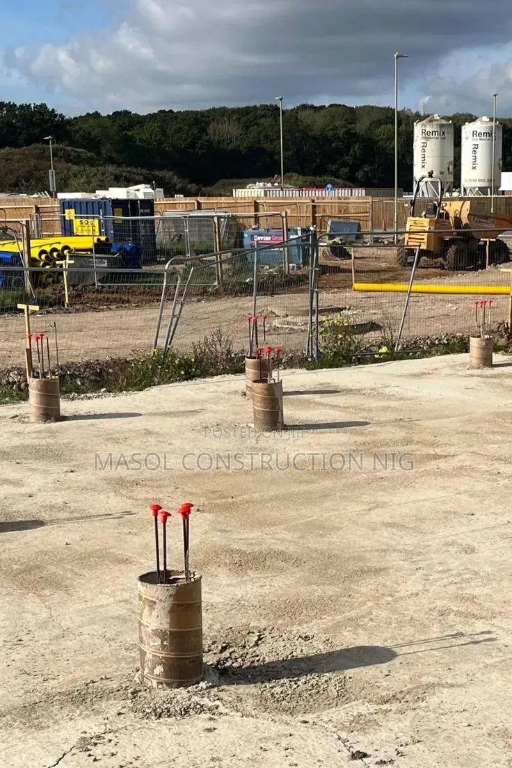 Deep Ground Foundation Support Works