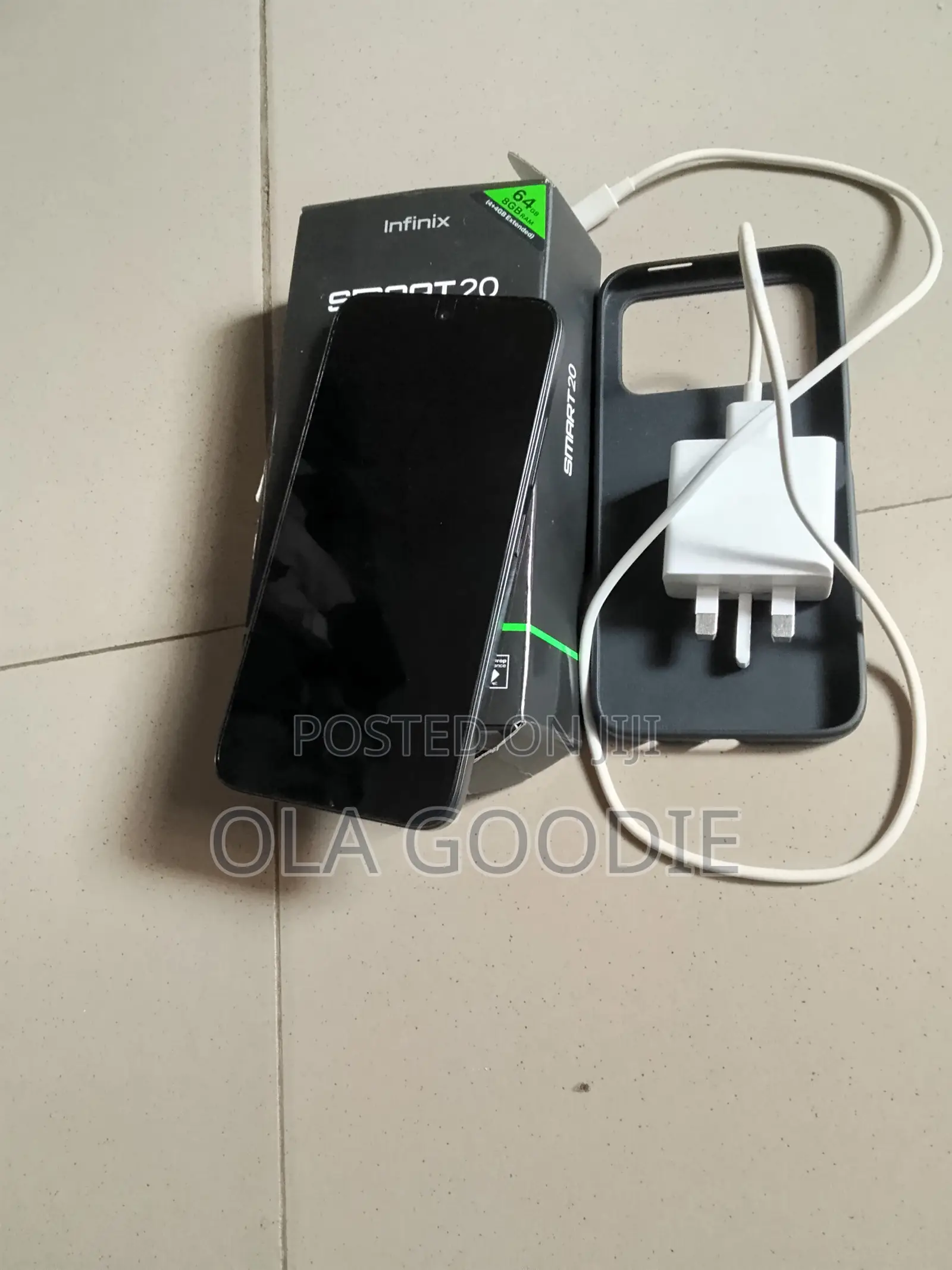 New Infinix Smart 20 64 GB Black