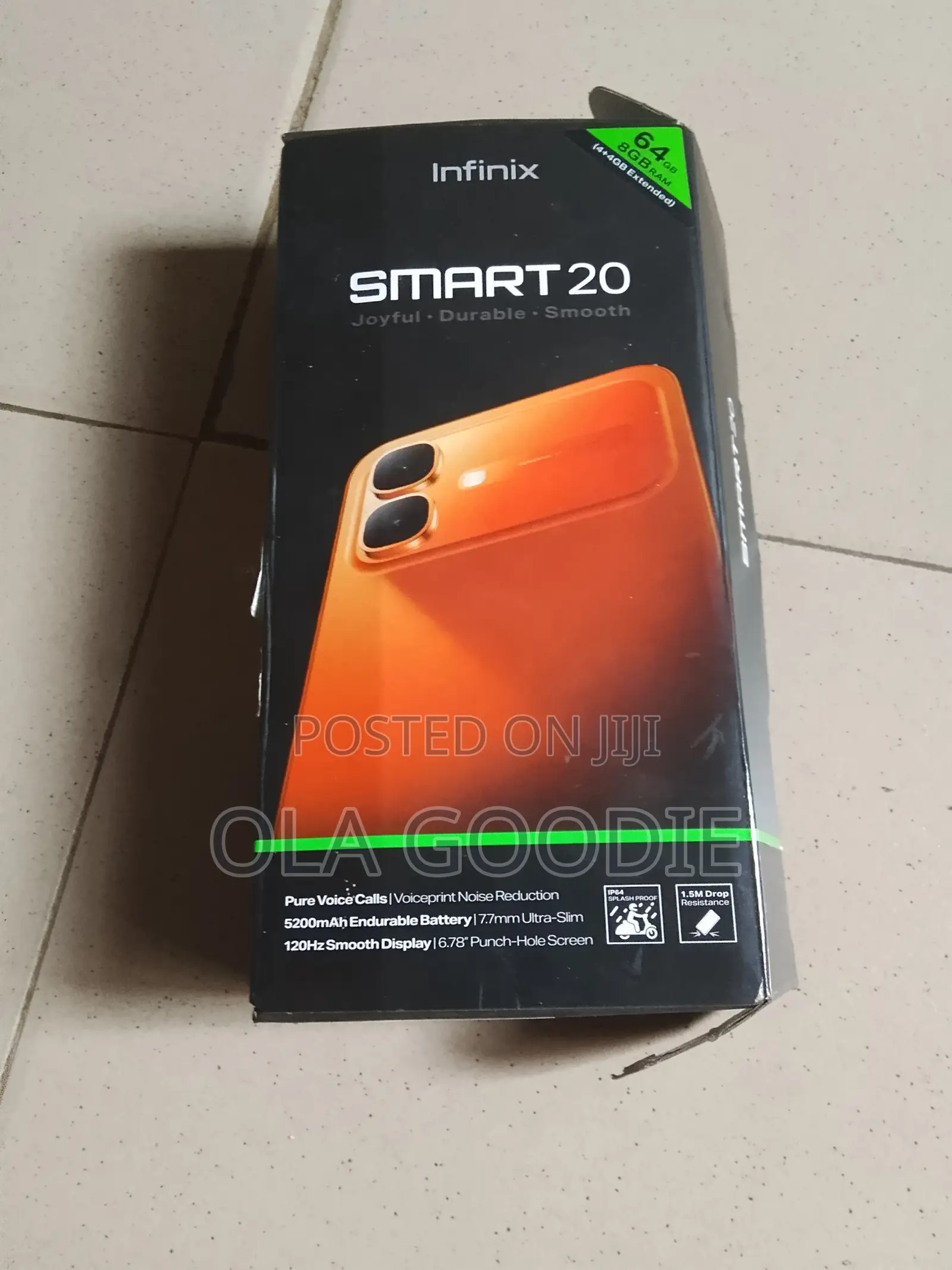 New Infinix Smart 20 64 GB Black