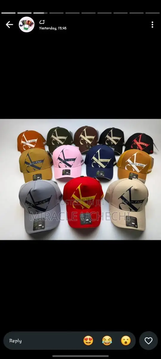 Caps and Plain Teeshirt