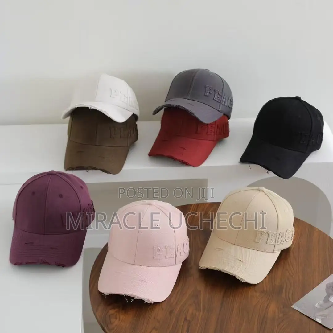 Caps and Plain Teeshirt