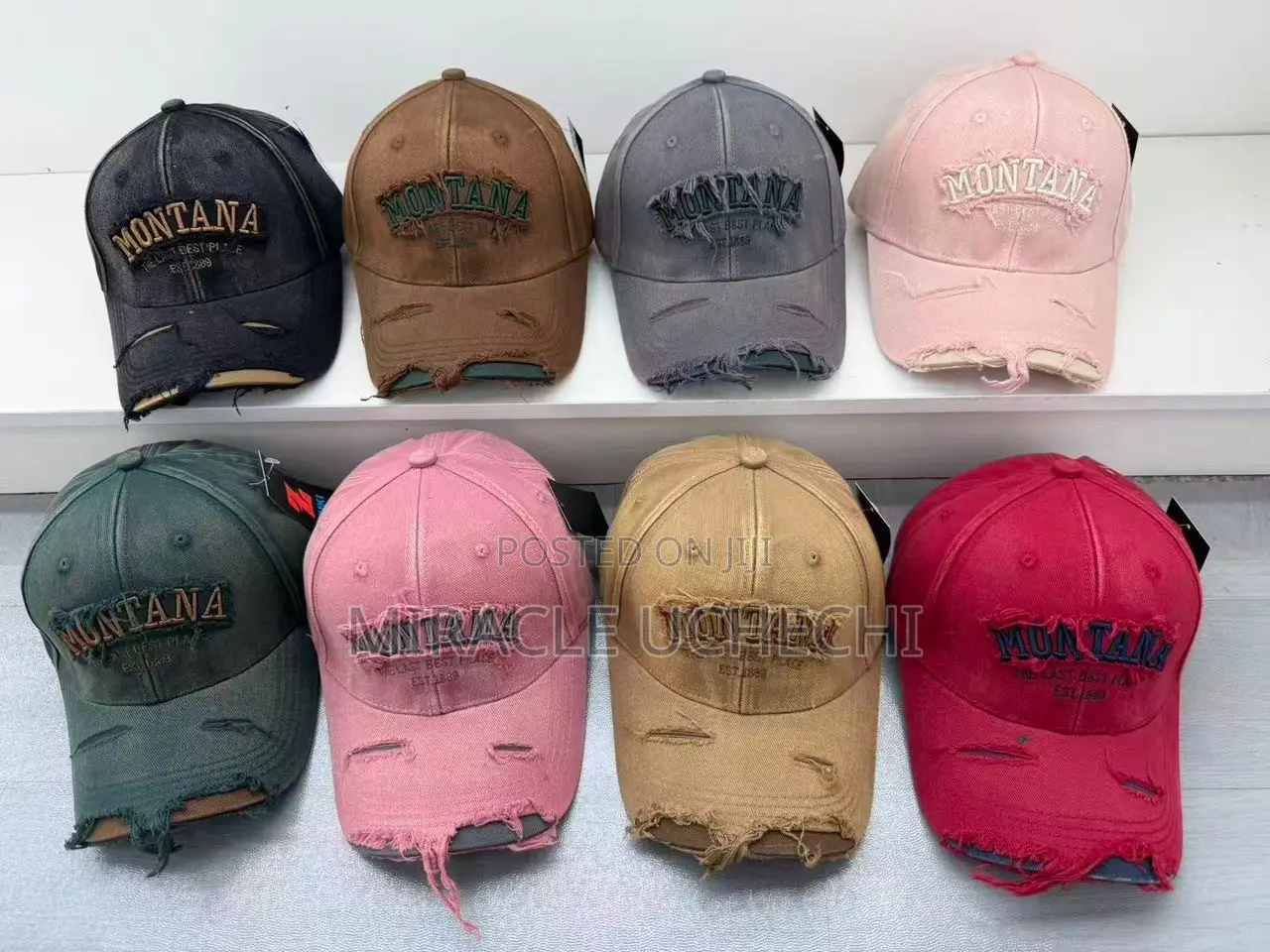 Caps and Plain Teeshirt