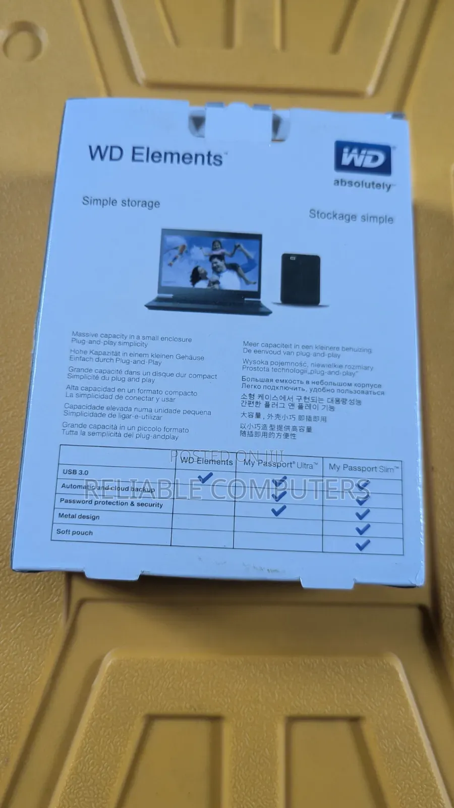 Wd USB 3.0 HDD/SSD Case