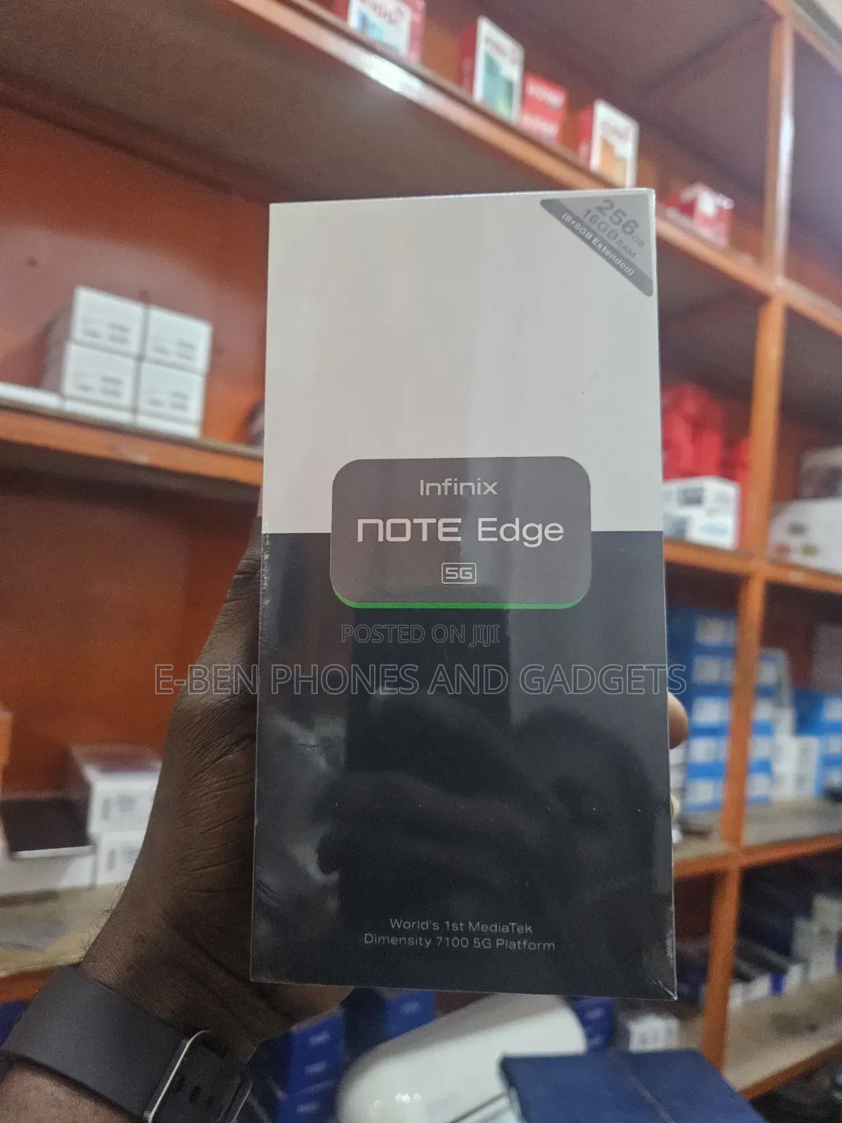 New Infinix Note Edge 256 GB Blue
