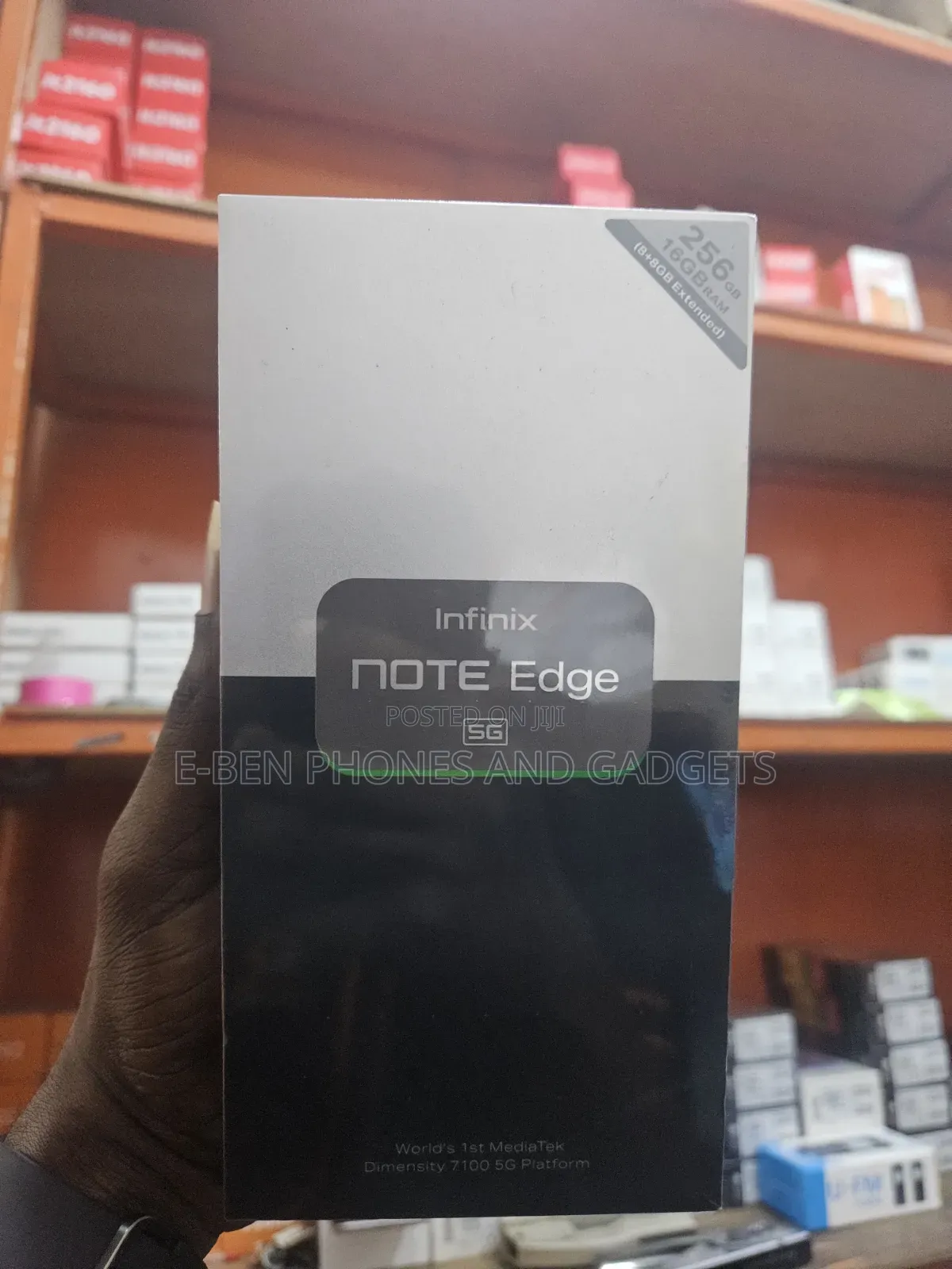 New Infinix Note Edge 256 GB Blue