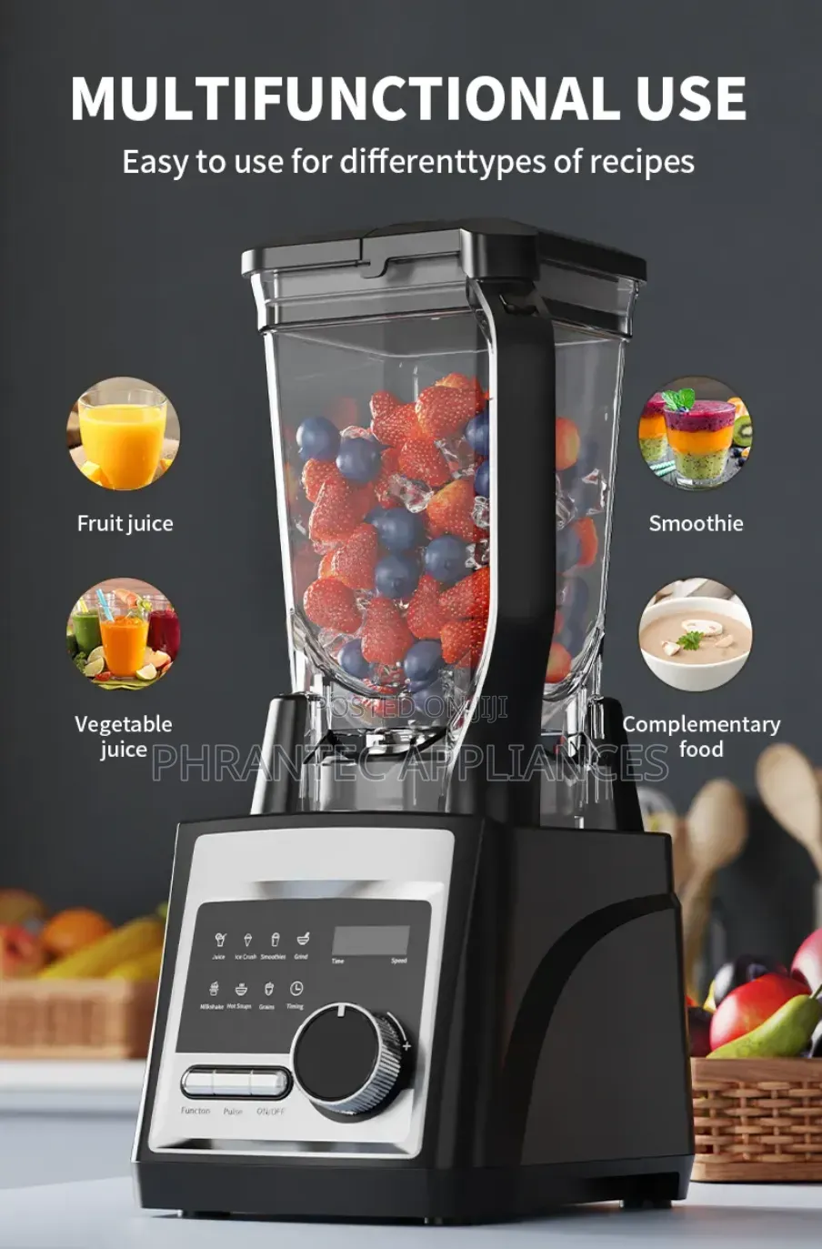 CNTRONIC Heavy Duty Blender