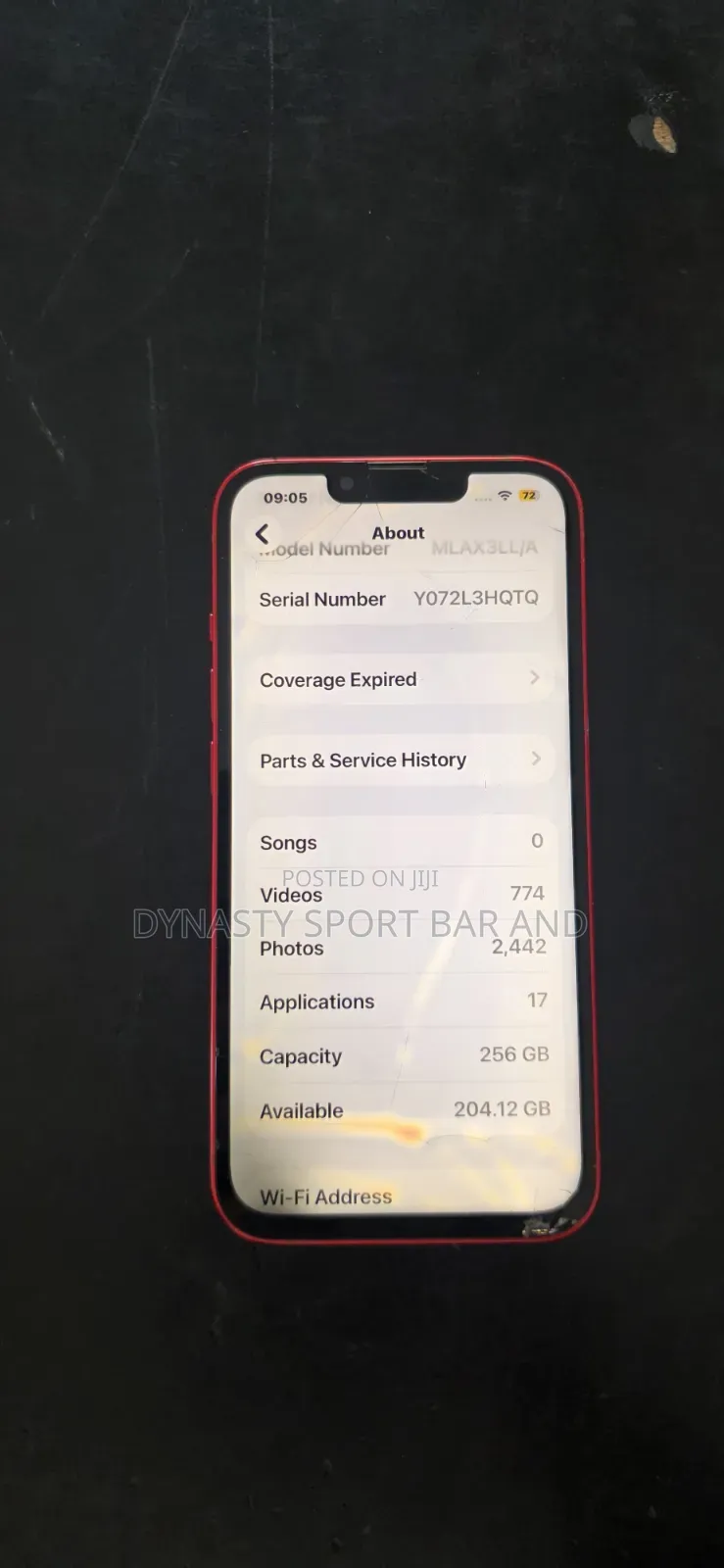 Apple iPhone 13 256 GB Red