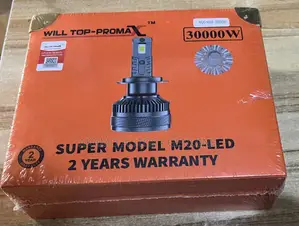 Super Bright M20 Led Headlight - 30000w - 2 Years Warranty -