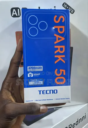New Tecno Spark 50 128 GB Gray
