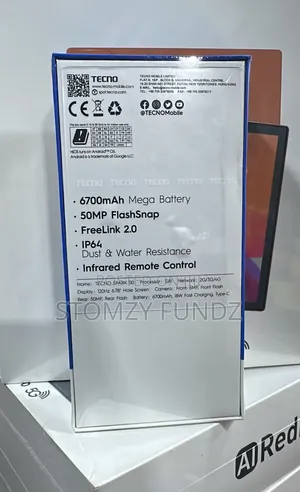 New Tecno Spark 50 128 GB Gray