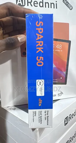New Tecno Spark 50 128 GB Gray