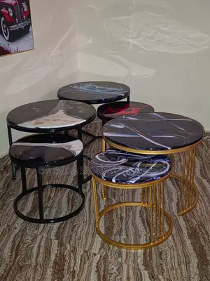 Luxury Epoxy Resin Nesting Coffee Tables – Custom Designs
