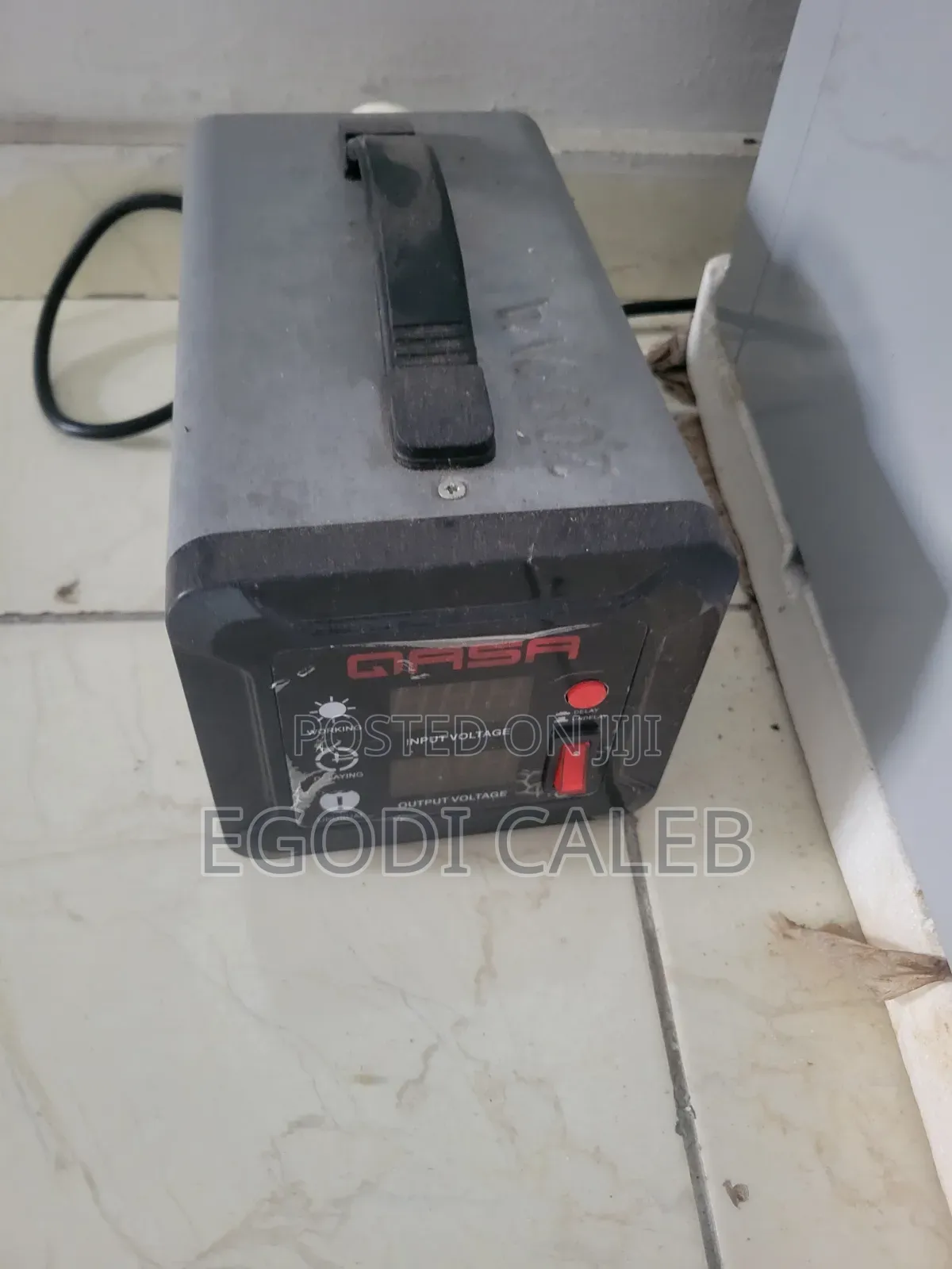 Scanfrost Chest Freezer and Qasa Stabilizer