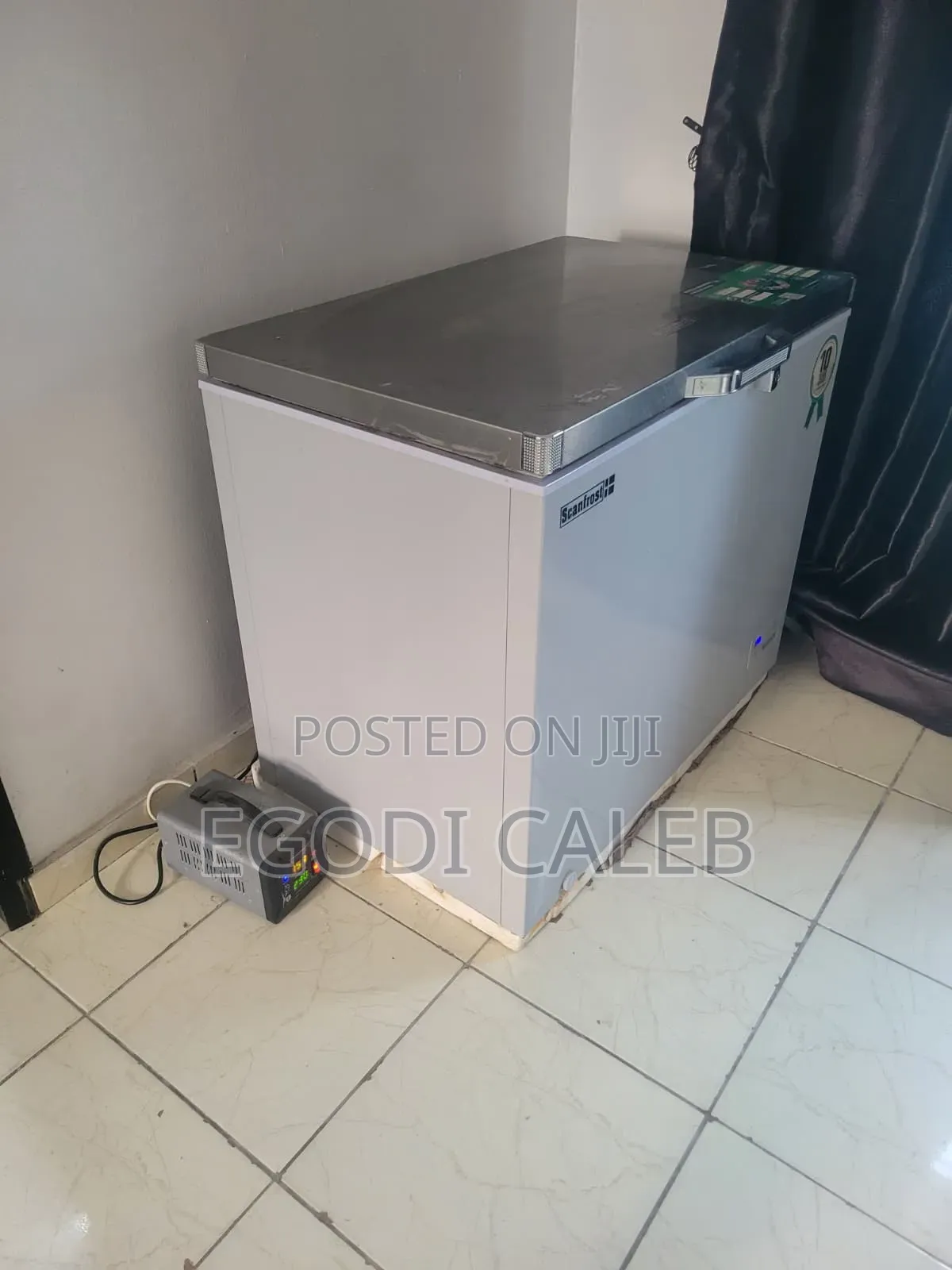 Scanfrost Chest Freezer and Qasa Stabilizer