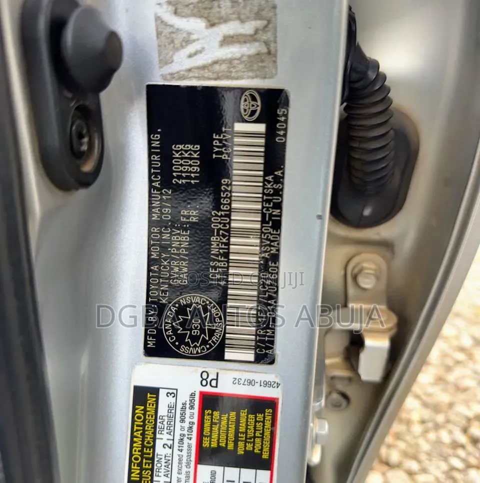 Toyota Camry 2013 Silver