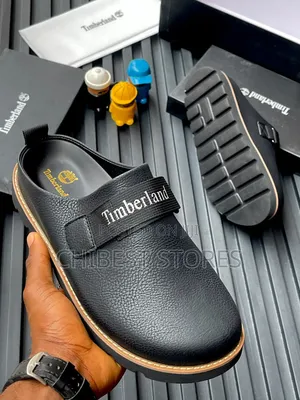 New Original Timberland Mens Half Slippers