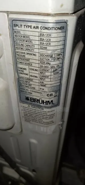 Bruhm 1.5HP Air Conditioner