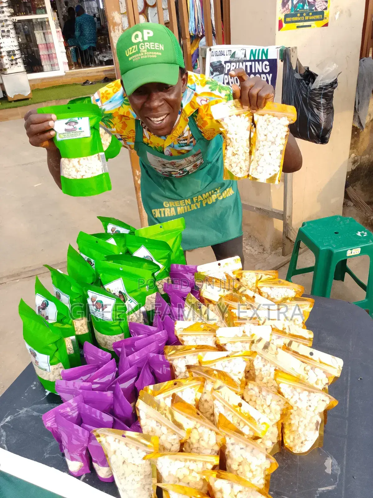 Popcorn Vendor Cakes Vendor
