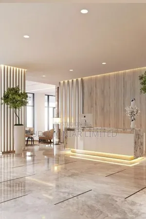 Waiting Room Marble Surface Installation