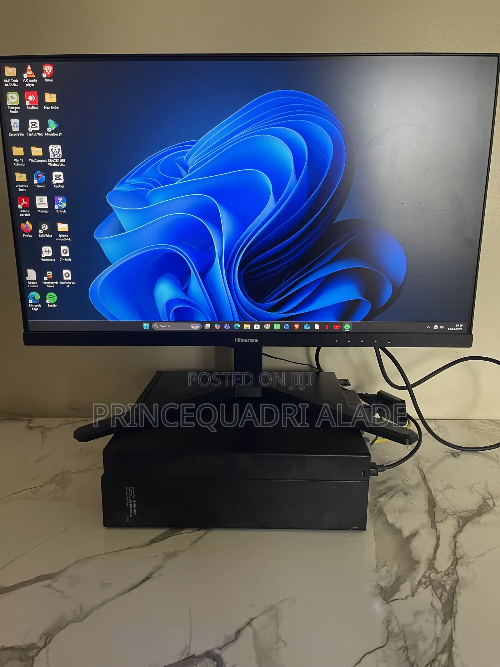 Desktop Computer Dell OptiPlex 3080 16GB Intel Core i5 SSHD+SSD 500GB