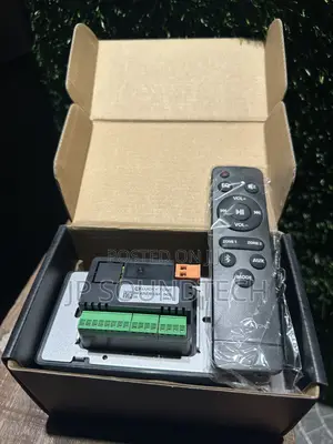 2 Zone Knob Wall Amplifier With Remote