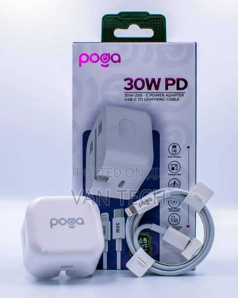 Poga iPhone Charger.30W PD