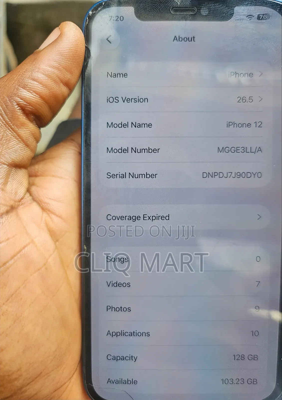 Apple iPhone 12 128 GB Blue