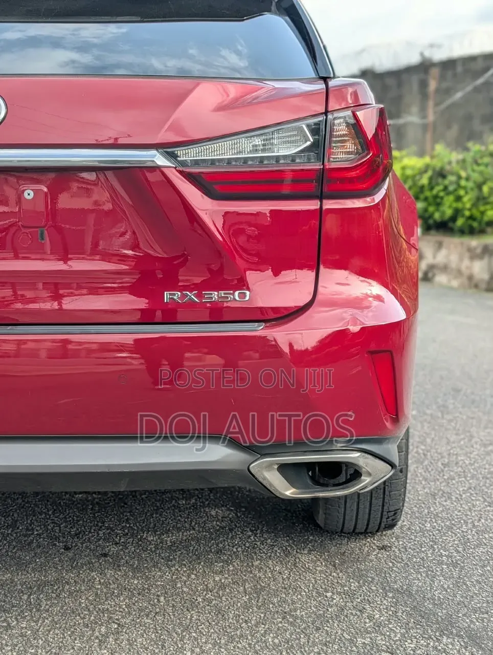 Lexus RX 2017 Red