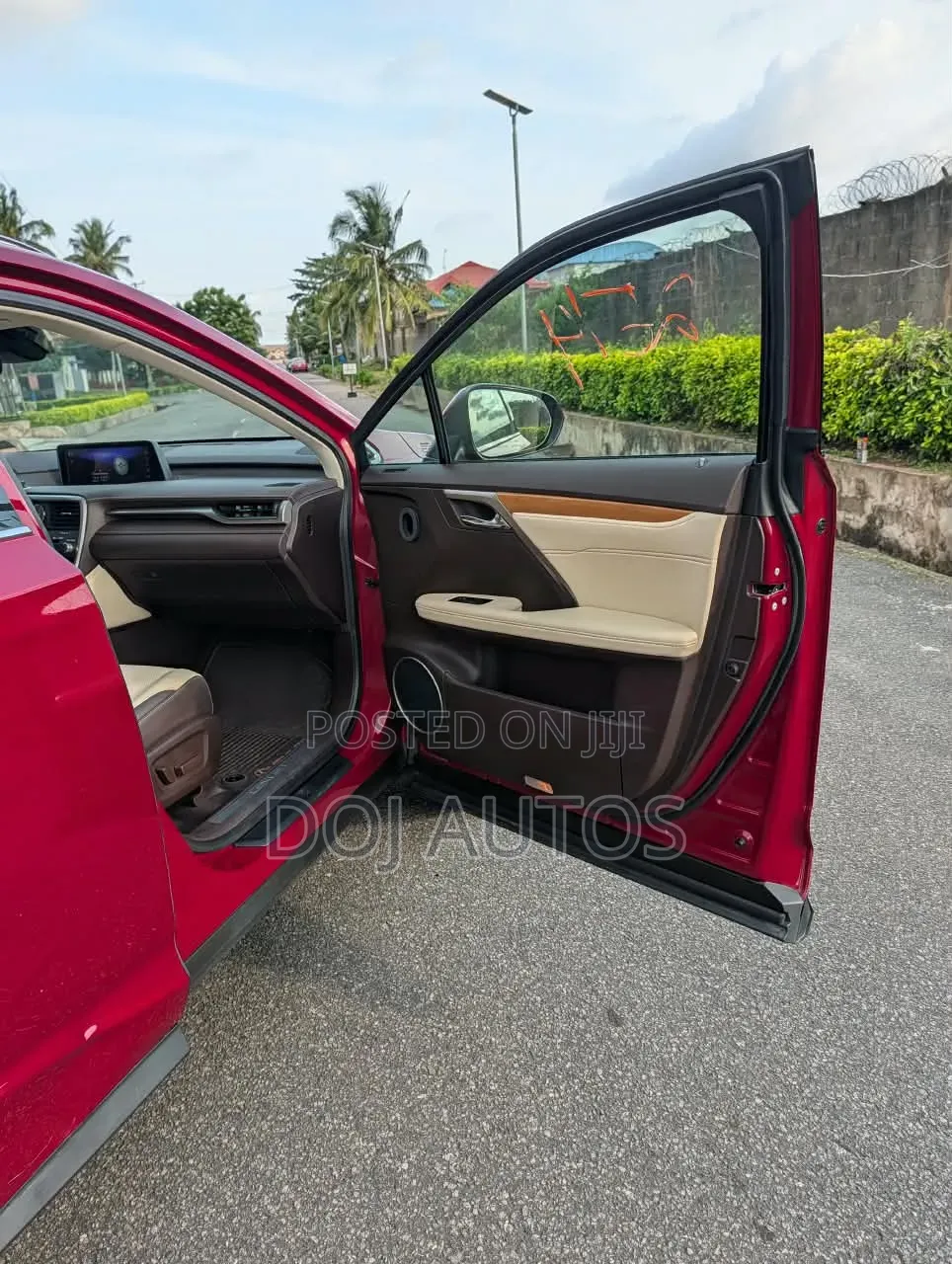 Lexus RX 2017 Red