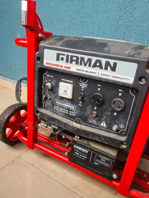 Few Months Used Sumec Firman 4900ES Generator Available for Sale.