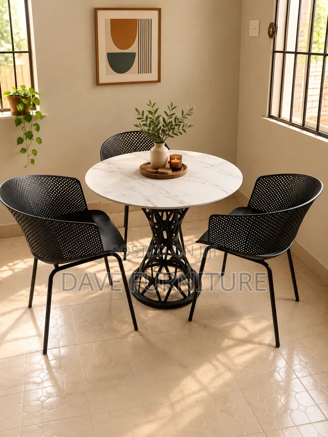 Modern 3 Seater Restaurant Set