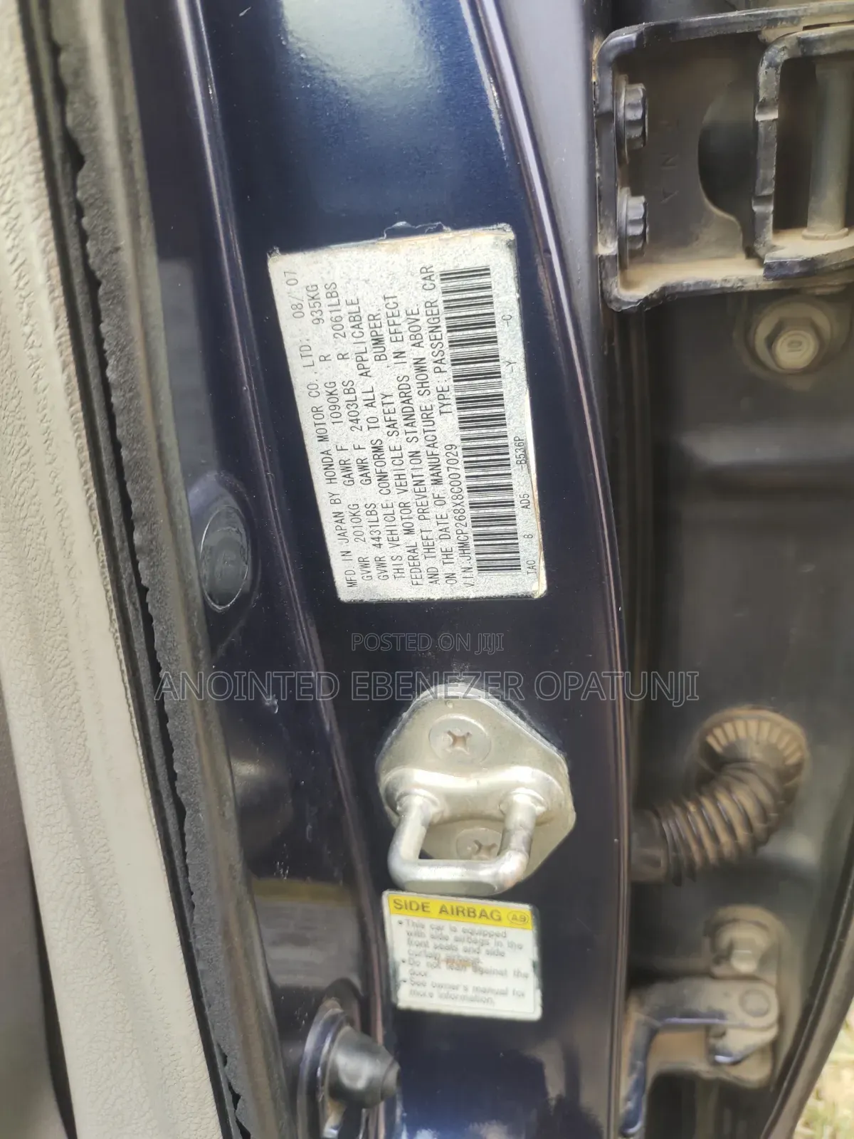 Honda Accord 2009 Blue