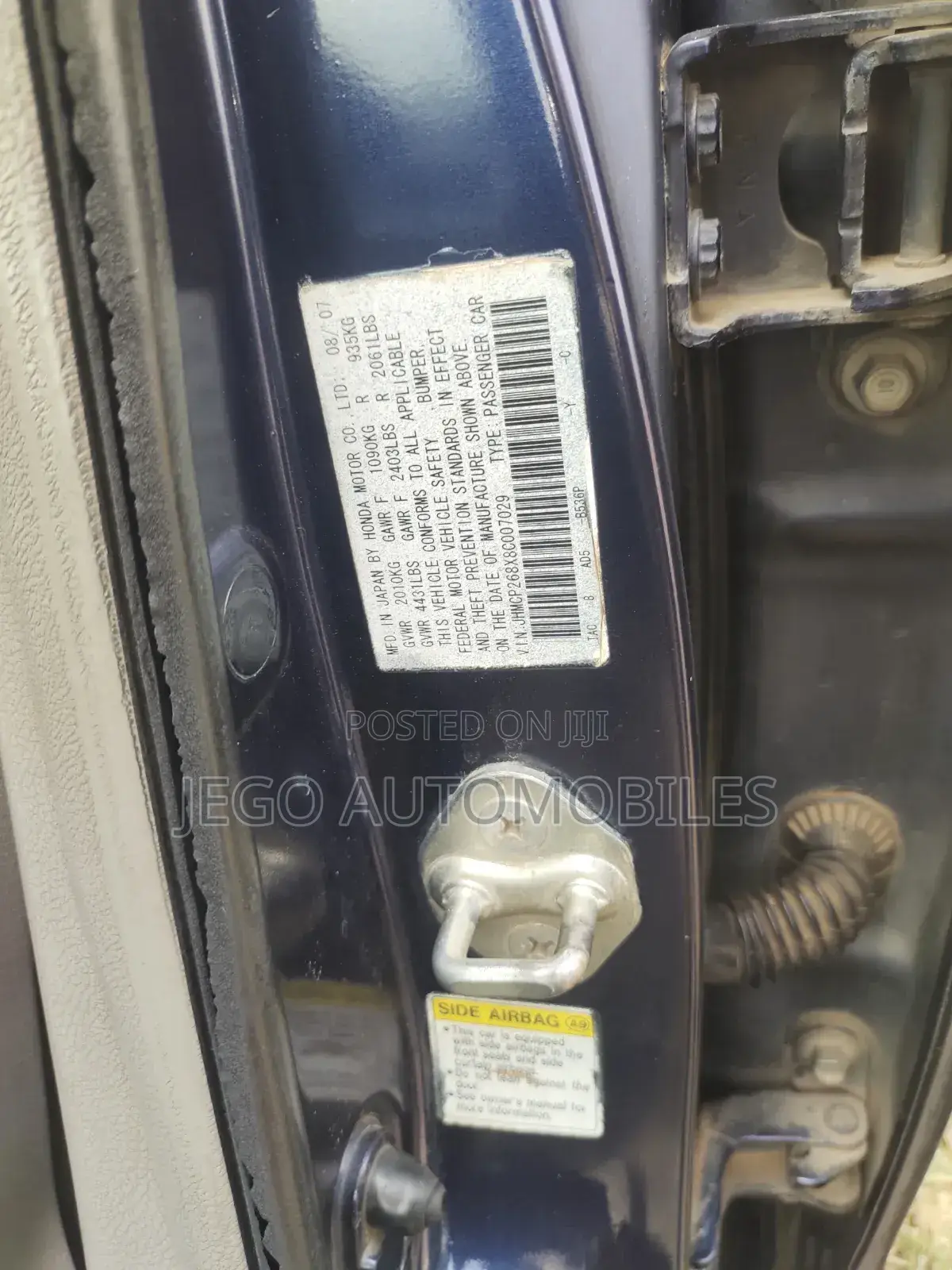 Honda Accord 2009 Blue