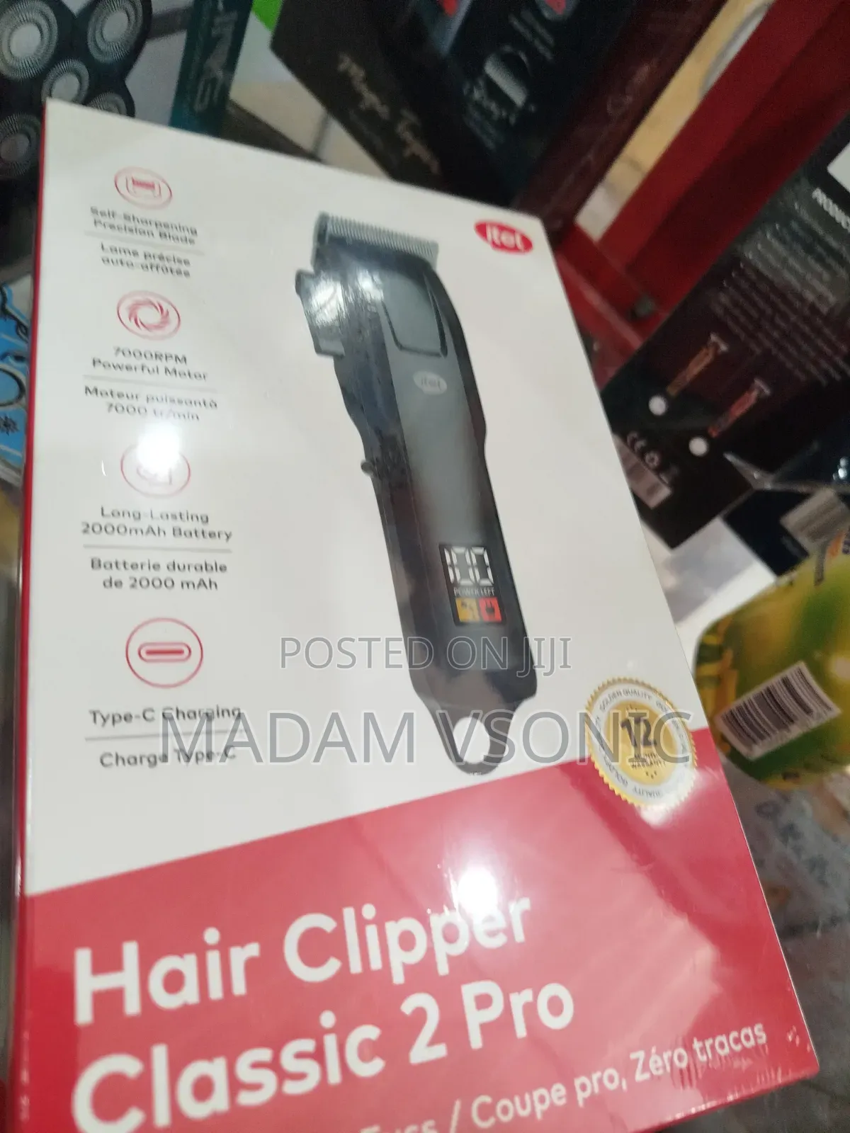 Itel Hair Clipper Classic 2 Pro