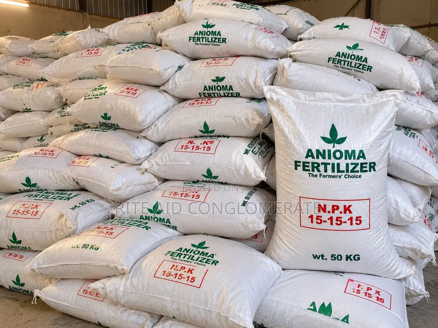 NPK 15:15:15 Fertilizer Anioma