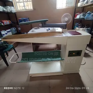 Finishing Ironing Table, Heater and Powerful Vacuum, PERFECT Condition